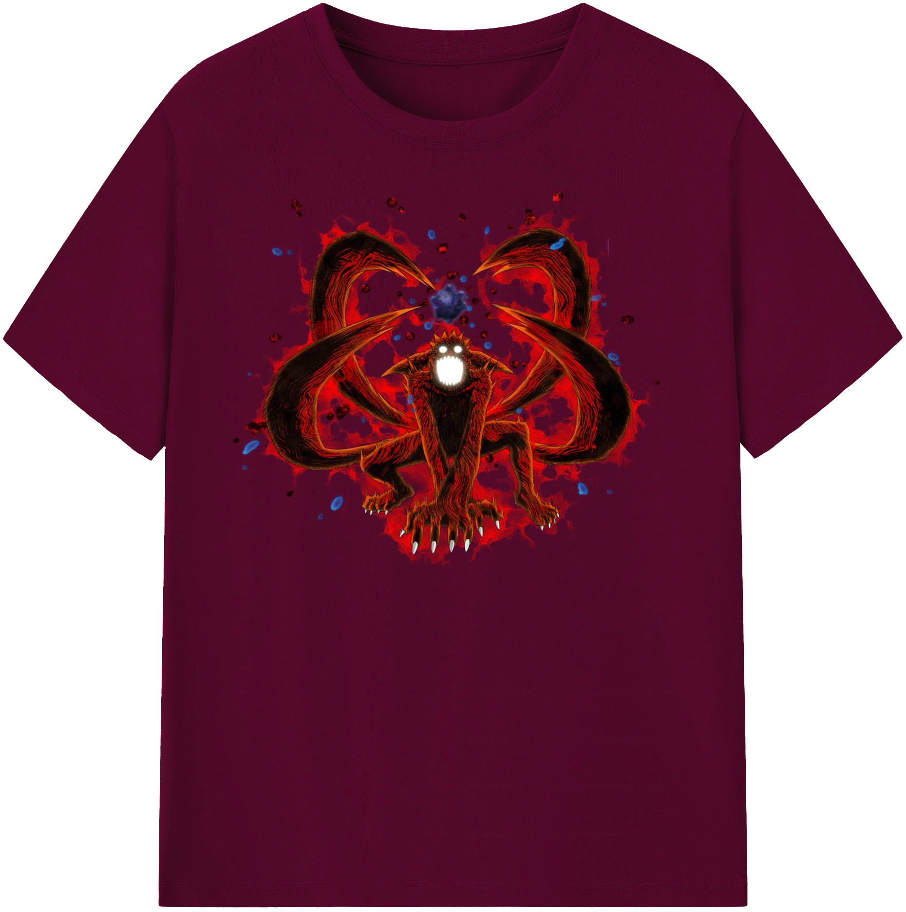 （画像用） NARUTO -ナルト- うずまき ナルト Uzumaki Naruto レディースカジュアルプリントTシャツ（綿100％）